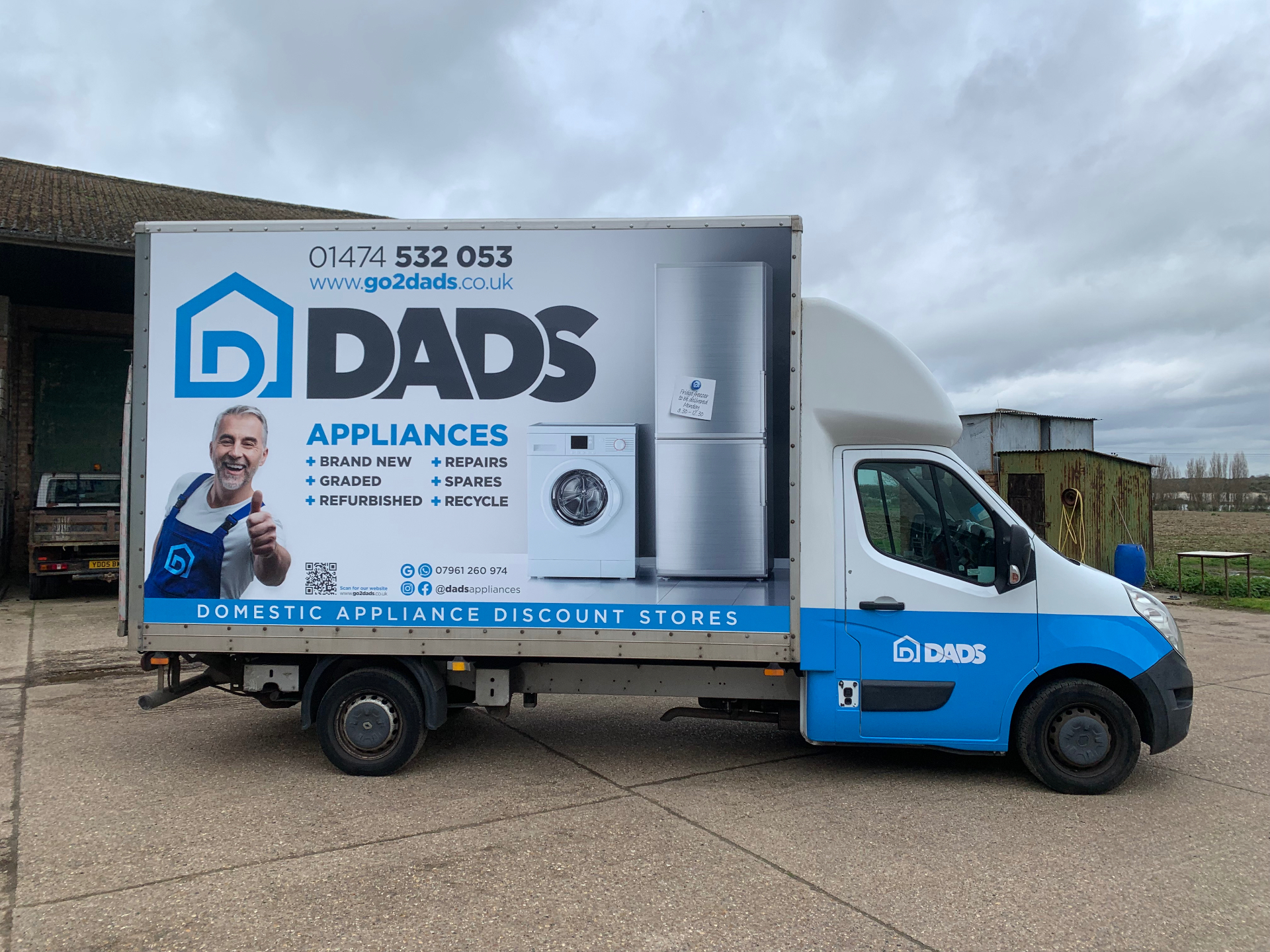 Vehicle Graphics & Van Wraps Kent | Blue First